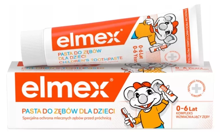 ELMEX PASTA DO ZĘBÓW DLA DZIECI 0-6 LAT 50ML