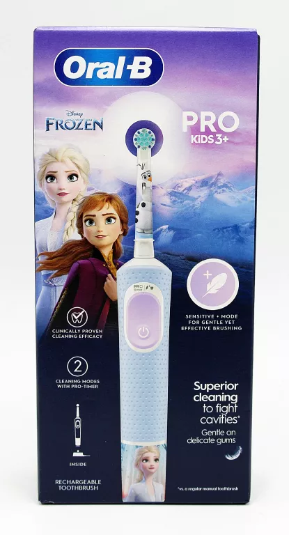 SZCZOTECZKA ELEKTRYCZNA ORAL-B PRO KIDS 3+ FROZEN