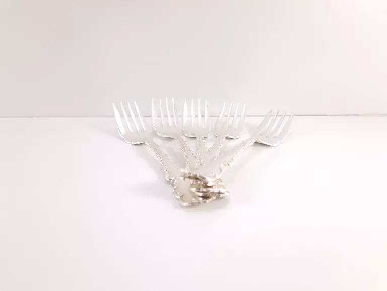 ZESTAW 5 SREBRNYCH WIDELCZYKÓW BIRKS STERLING 197G