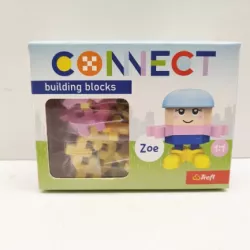 TREFL KLOCKI KONSTRUKCYJNE CONNECT BASIC FIGURKA BOY ZOE  35 EL. 61980