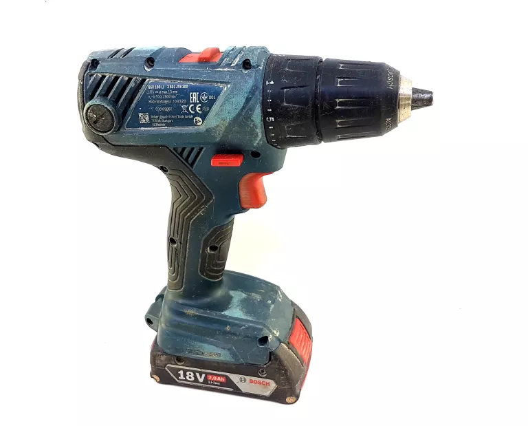 WKRĘTARKA BOSCH GSR 180-LI 18V 2X AKU-ŁADOWARKA WALIZKA