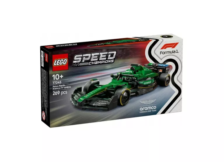 LEGO SPEED CHAMPIONS 77245 BOLID F1 ASTON MARTIN ARAMCO AMR24