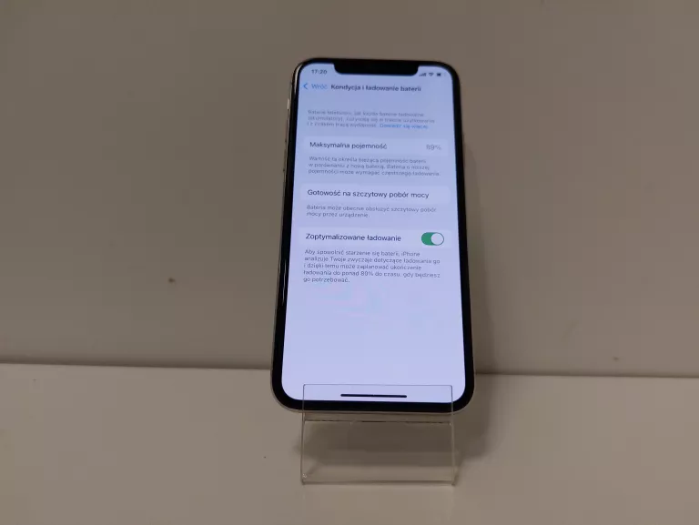 TELEFON IPHONE X 256 GB BATERIA 89% POLECAM!