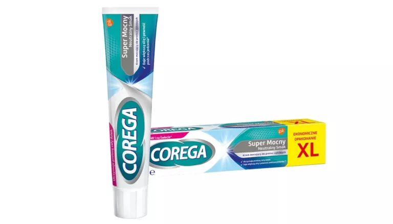 KREM DO MOCOWANIA PROTEZ ZĘBOWYCH - SUPER MOCNY NEUTRALNY SMAK 70G COREGA