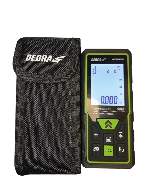 DALMIERZ LASEROWY 50M - MIERNIK ODLEGŁOŚCI DEDRA MC0933