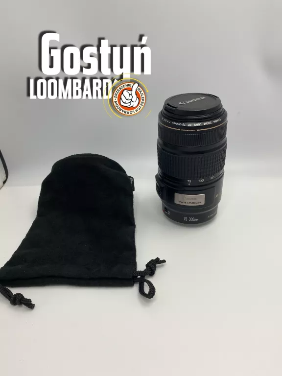 OBIEKTYW CANON EF 75-300 F4-5.6 USM ULTRASONIC IS