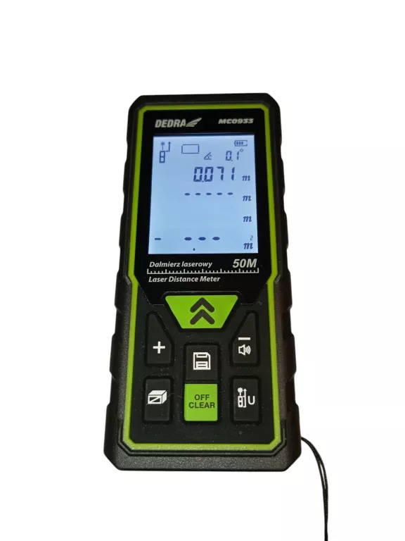 DALMIERZ LASEROWY 50M - MIERNIK ODLEGŁOŚCI DEDRA MC0933
