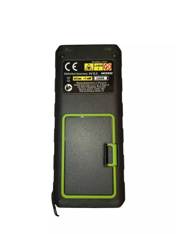 DALMIERZ LASEROWY 50M - MIERNIK ODLEGŁOŚCI DEDRA MC0933