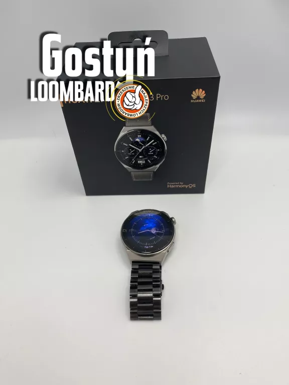 SMARTWATCH HUAWEI WATCH GT 3 PRO CLASSIC SZARY