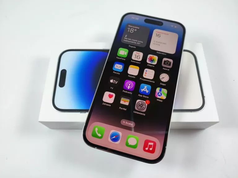 APPLE IPHONE 14 PRO 128GB PUDEŁKO ŁADNY