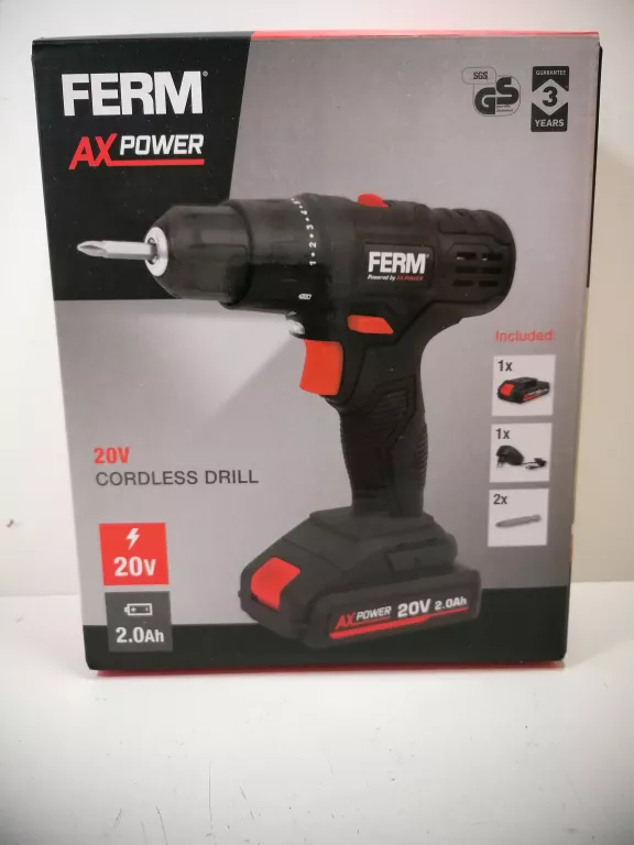 WKRĘTARKA FERM 20V