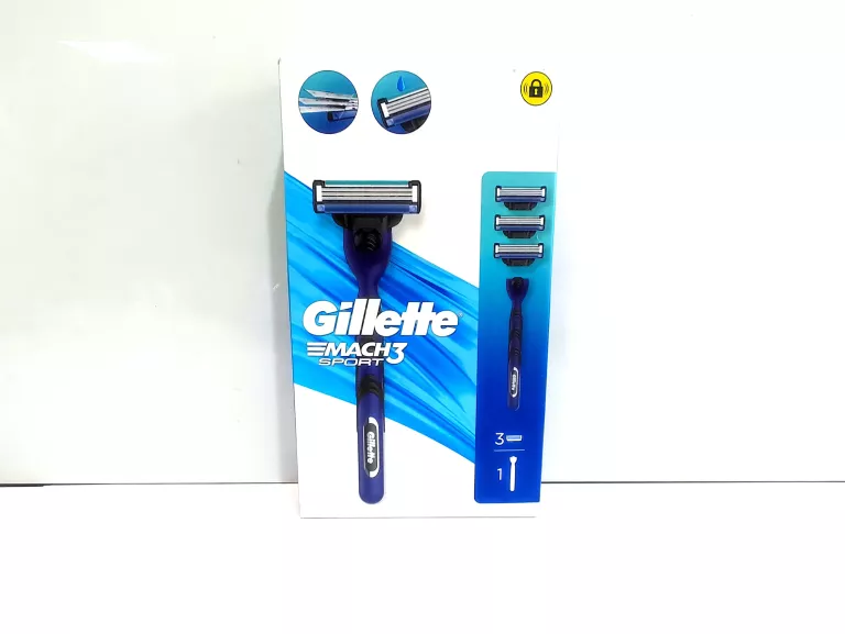 MASZYNKA GILLETTE MACH3 SPORT + 3 WKŁADY