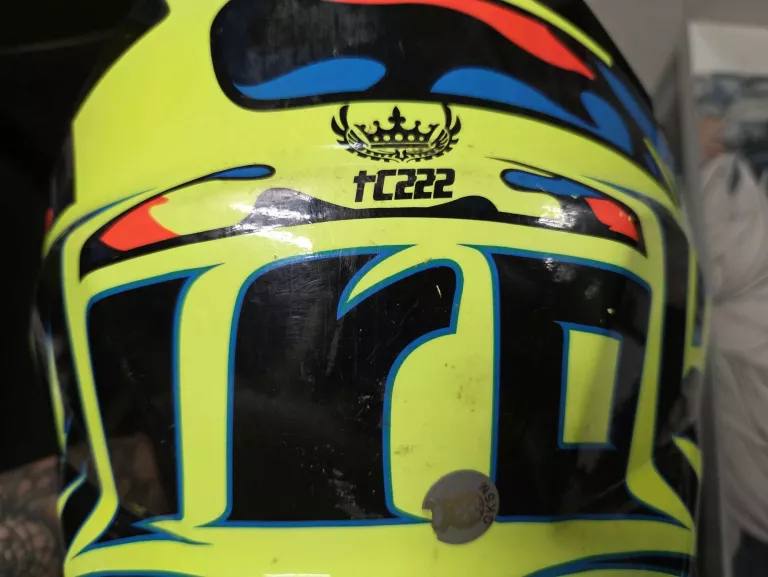 KASK MOTOCYKLOWY AIROH TERMINATOR 2.1 TC222 CROSS ENDURO QUAD R. L