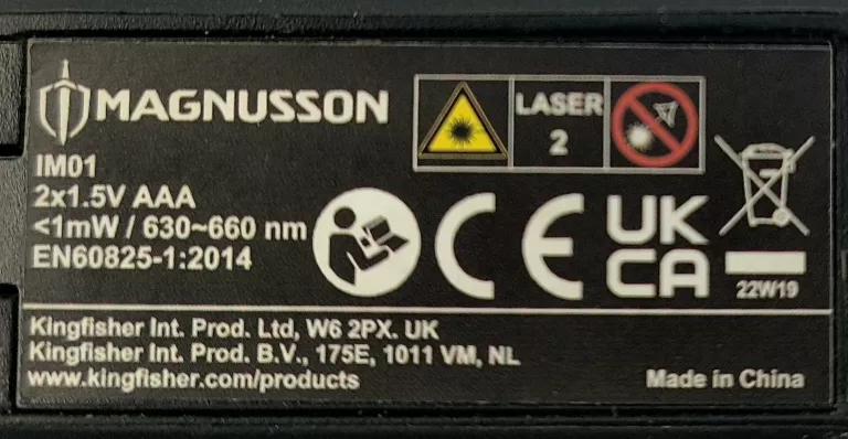 POZIOMICA LASEROWA MAGNUSSON IM01