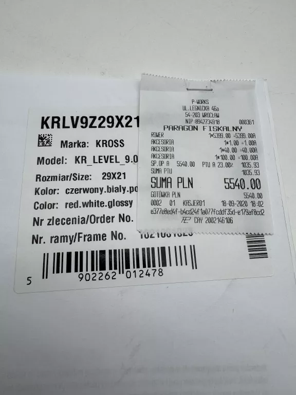 ROWER KROSS LEVEL 9.0 DOINWESTOWANY!