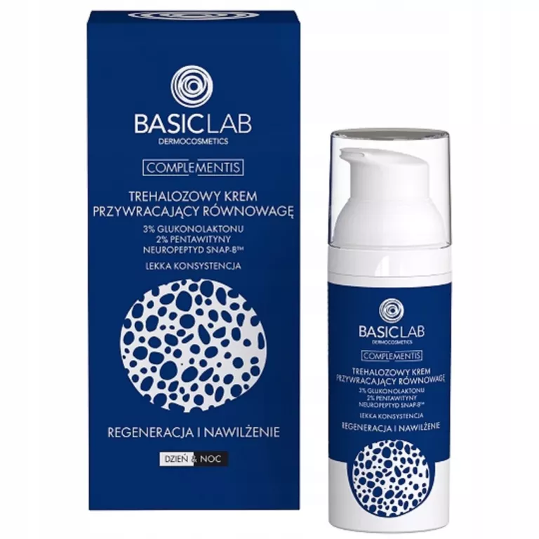 BASICLAB TREHALOZOWY KREM PRZYWRACAJĄCY RÓWNOWAGĘ 50 ML