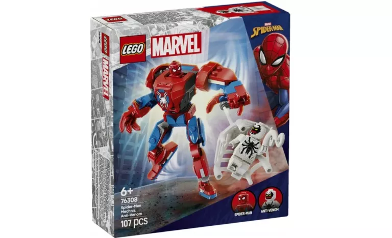 LEGO 76308 MARVEL MECH SPIDER-MANA KONTRA ANTI-VENOM