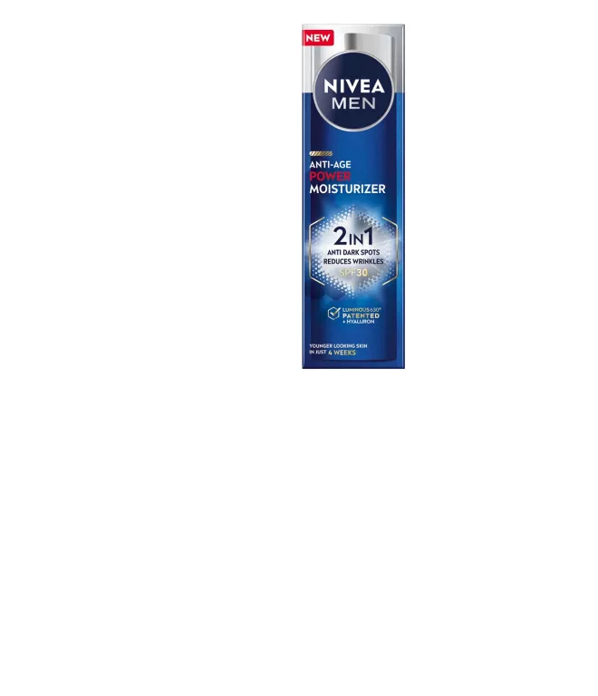 NIVEA MEN ANTI-AGE POWER NAWILŻAJĄCY KREM DO TWARZY SPF 30, 50 ML
