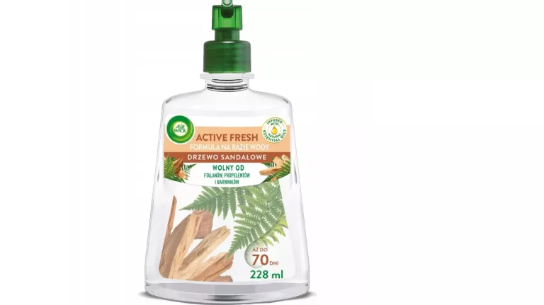AIR WICK ACTIVE FRESH ODŚWIEŻACZ POWIETRZA WKŁAD DRZEWO SANDAŁOWE 228ML
