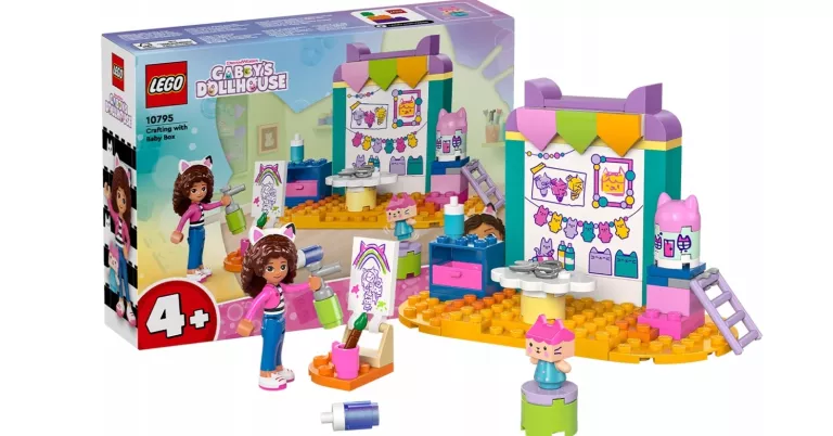 LEGO 10795 PRACE RĘCZNE Z TEKTURZĄTKIEM