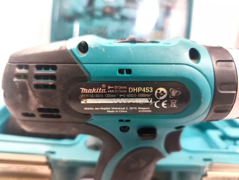 MAKITA DHP453 + 2 AKU + ŁAD WAL