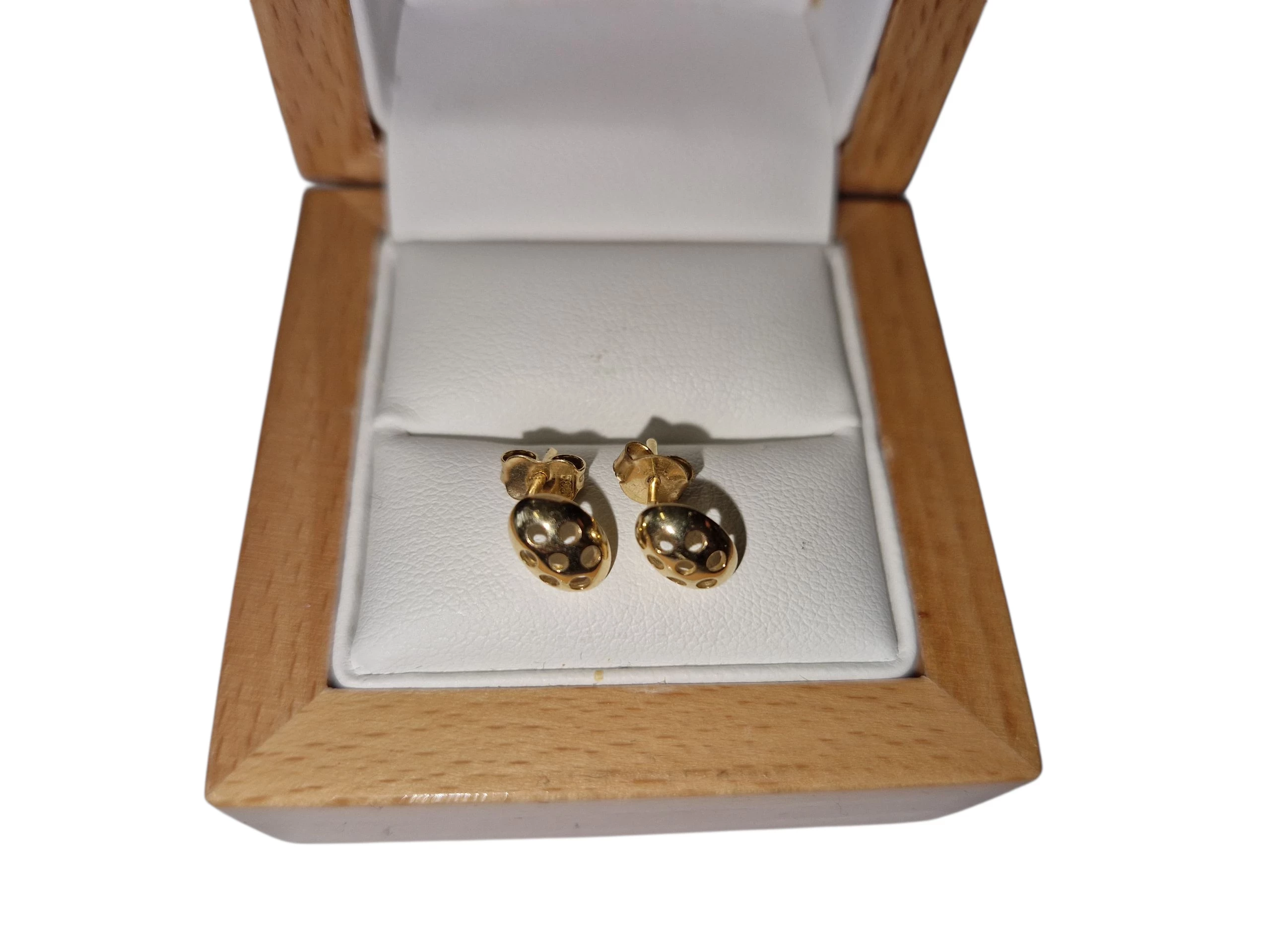 ciekawe-zlote-kolczyki-pchelki-sztyft-pr-585-stan-11323-2