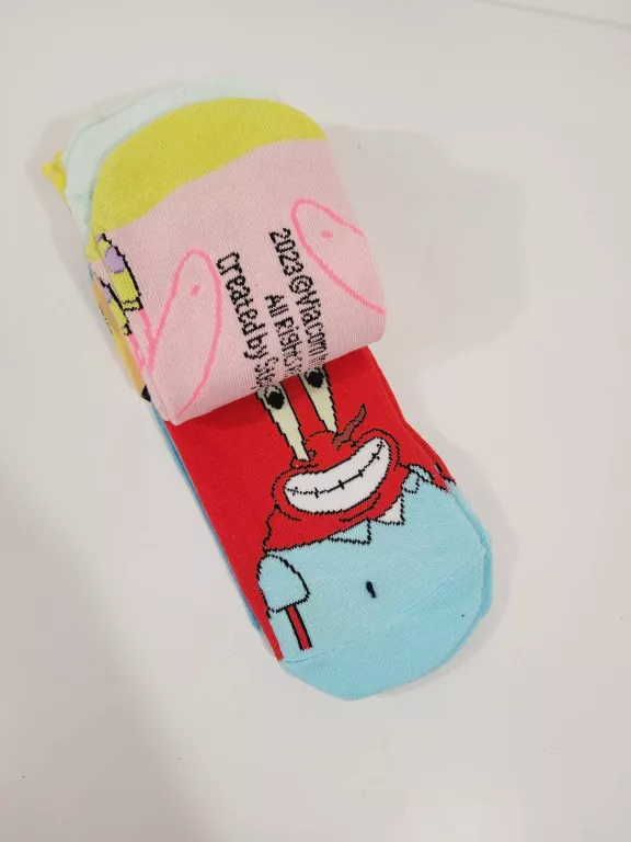 SKARPETY CROPP SPONGEBOB R.39-41 /5 PAK