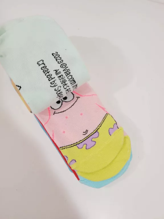 SKARPETY CROPP SPONGEBOB R.39-41 /5 PAK