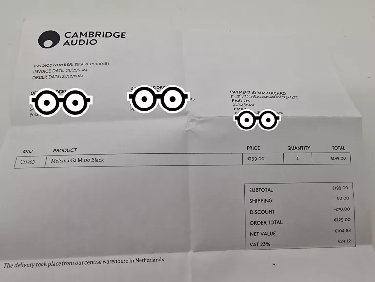 SŁUCHAWKI BT CAMBRIDGE MELOMANIA M100 GWARANCJA
