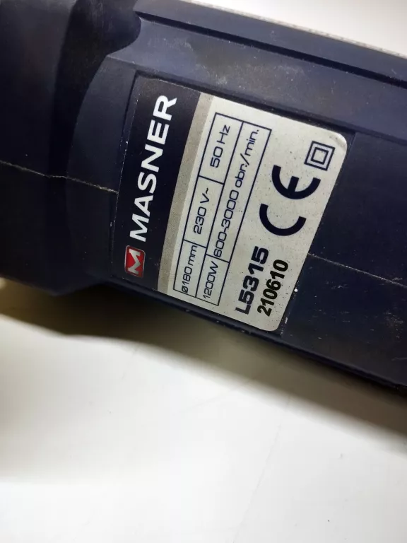 K2 MASNER ELEKTRYCZNA POLERKA OBROTOWA