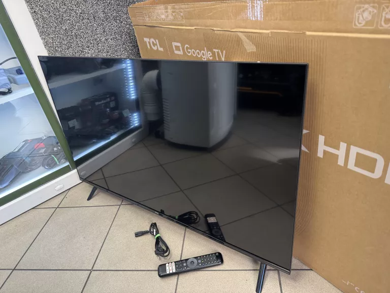 TELEWIZOR TCL 43V6B 43" LED 4K GOOGLE TV HDMI 2.1 DVB-T2 /PUDEŁKO