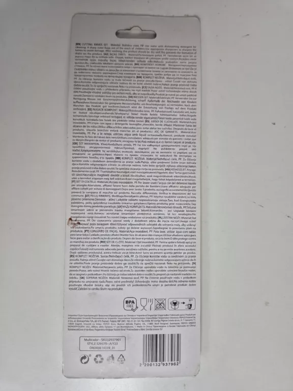 NOŻE PETER COOK 3 X 6,5 CM