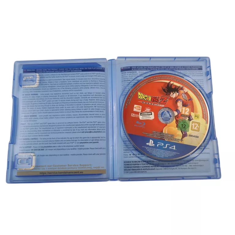 GRA NA KONSOLE PS4 DRAGON BALL