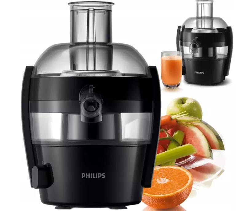 SOKOWIRÓWKA PHILIPS HR1832/00 CZARNA 500 W WYCISKARKA