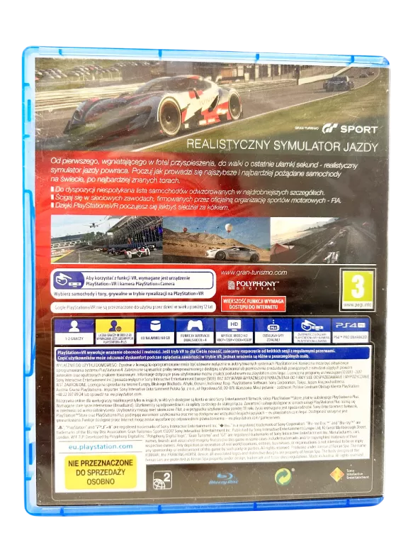 GRAN TURISMO SPORT (PS4)