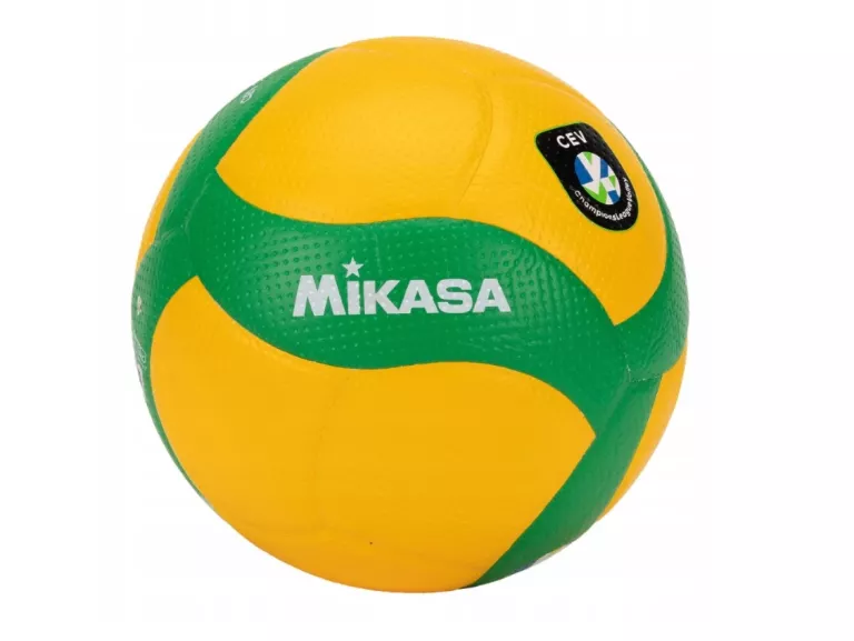 PIŁKA SIATKOWA MIKASA V200W CEV ŻÓŁTO-ZIELONA LIGA MISTRZÓW