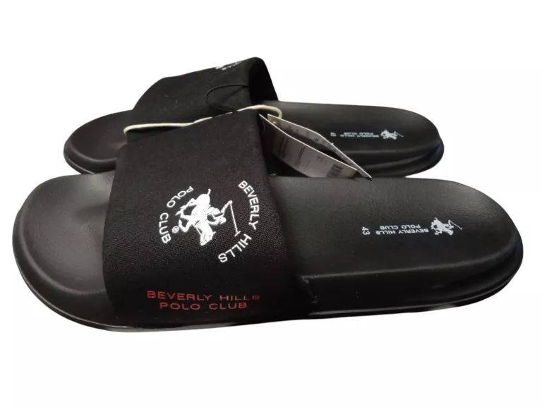 KLAPKI BASENOWE BEVERLY HILLS POLO CLUB M-835112 CZARNY