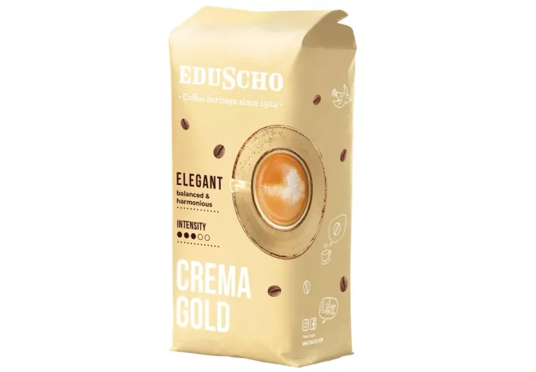 KAWA ZIARNISTA MIESZANA EDUSCHO CAFFE CREMA GOLD 1000 G