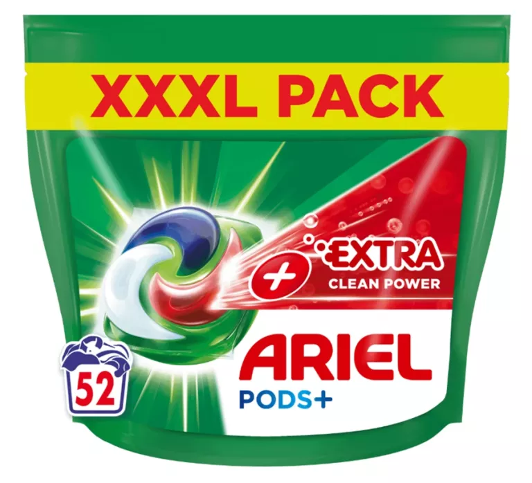 ARIEL PODS KAPSUŁKI DO PRANIA +EXTRA CLEAN POWER 52 SZT 8001090804938