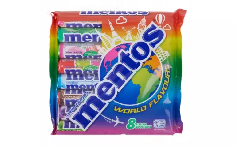 MENTOS WORLD FLAVOURS 8 RÓŻNYCH SMAKÓW