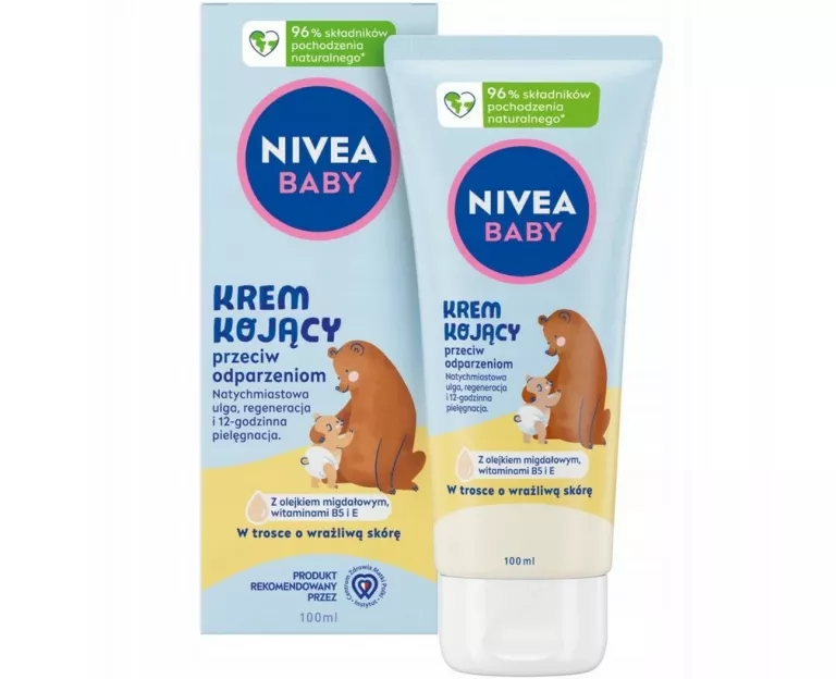 NIVEA BABY KREM KOJĄCY PRZECIW ODPARZENIOM DLA DZIECI I NIEMOWLĄT 100ML