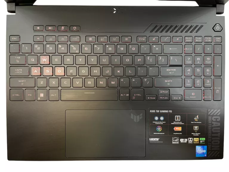 LAPTOP ASUS TUF GAMING F15 15.6'' I7-13620H 16GB/1TB SSD GEFORCE RTX4060