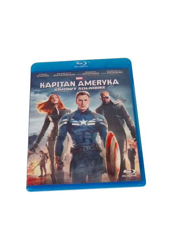 KAPITAN AMERYKA KOLEKCJA TRZECH FILMÓW TRYLOGIA BLURAY