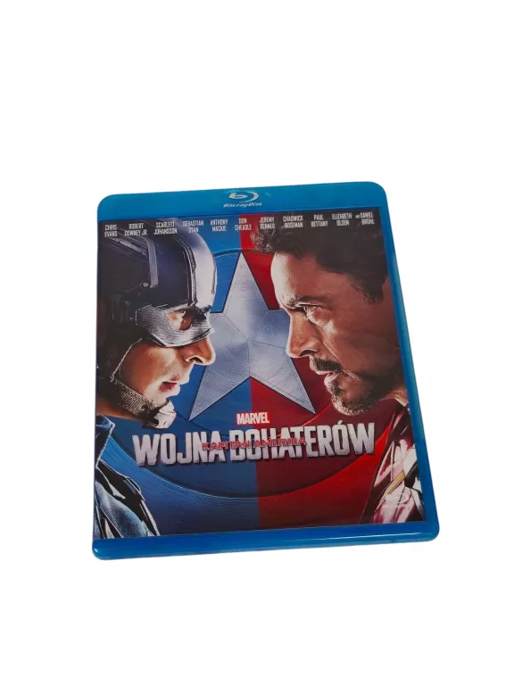 KAPITAN AMERYKA KOLEKCJA TRZECH FILMÓW TRYLOGIA BLURAY