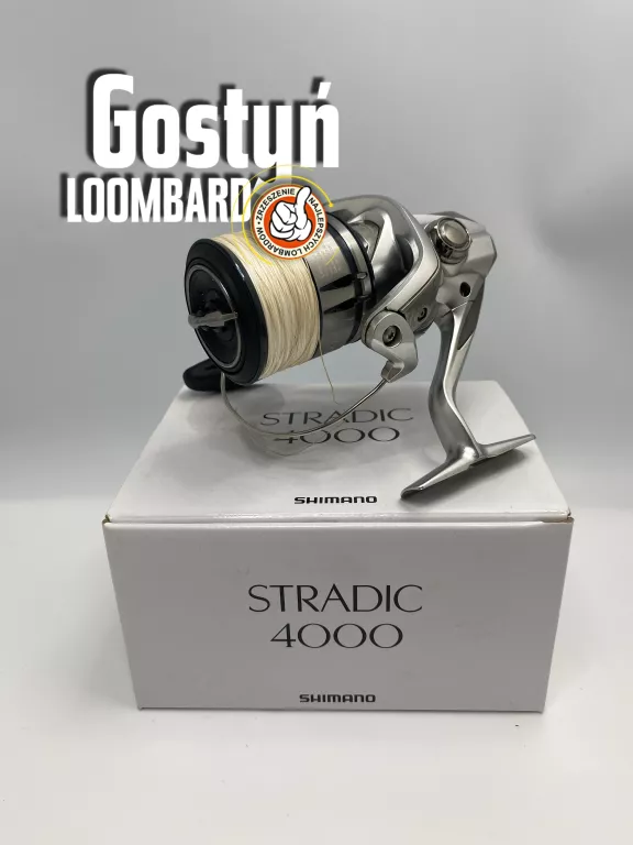 KOŁOWROTEK SPININGOWY SHIMANO STRADIC 4000