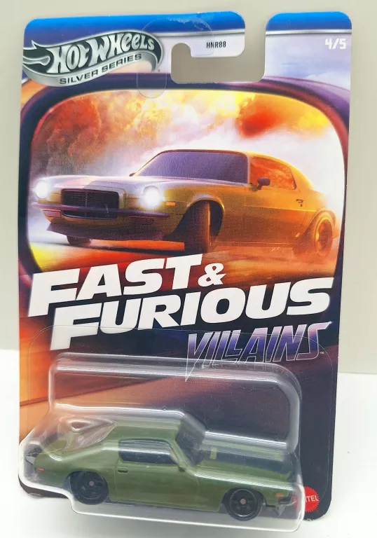 HOT WHEELS FAST & FURIOUS - 1973 CHEVY CAMARO JBY37 HNR88
