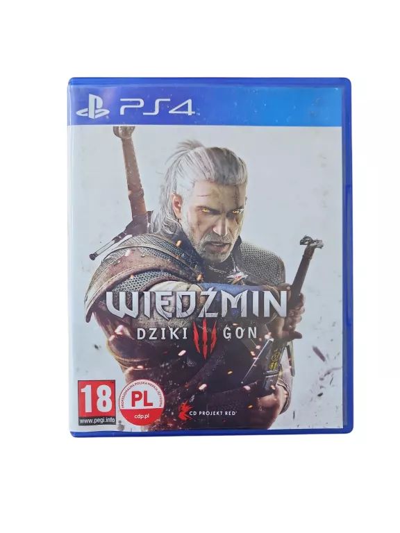 GRA WIEDŹMIN DZIKI GON PS4 + DODATKI