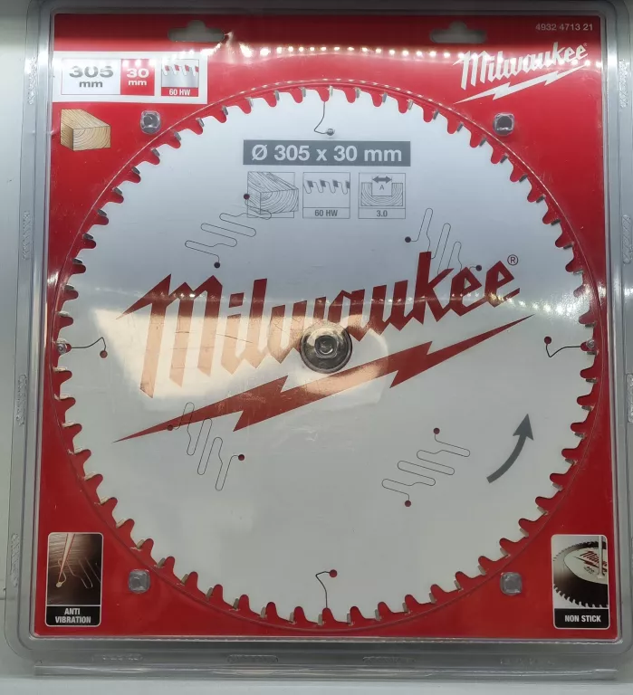 TARCZA DO DREWNA MILWAUKEE 305X30 60HW 4932 4713 21
