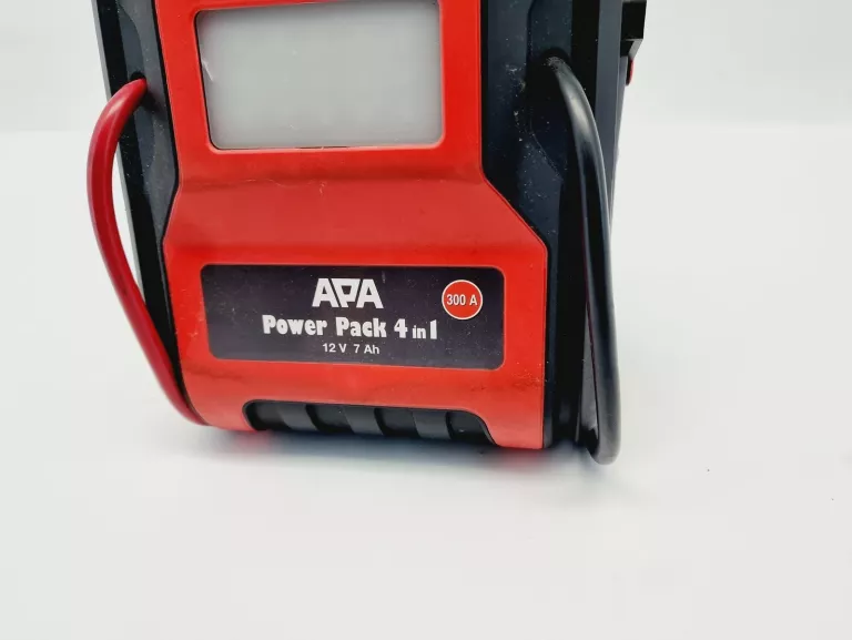 URZĄDZENIE ROZRUCHOWE APA POWER PACK 4 IN 1 12V 300+ KOMPRESOR