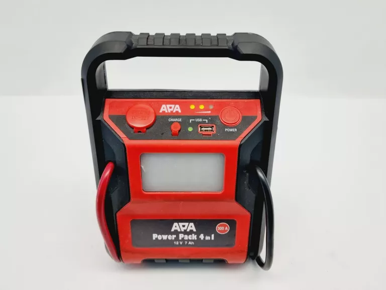 URZĄDZENIE ROZRUCHOWE APA POWER PACK 4 IN 1 12V 300+ KOMPRESOR